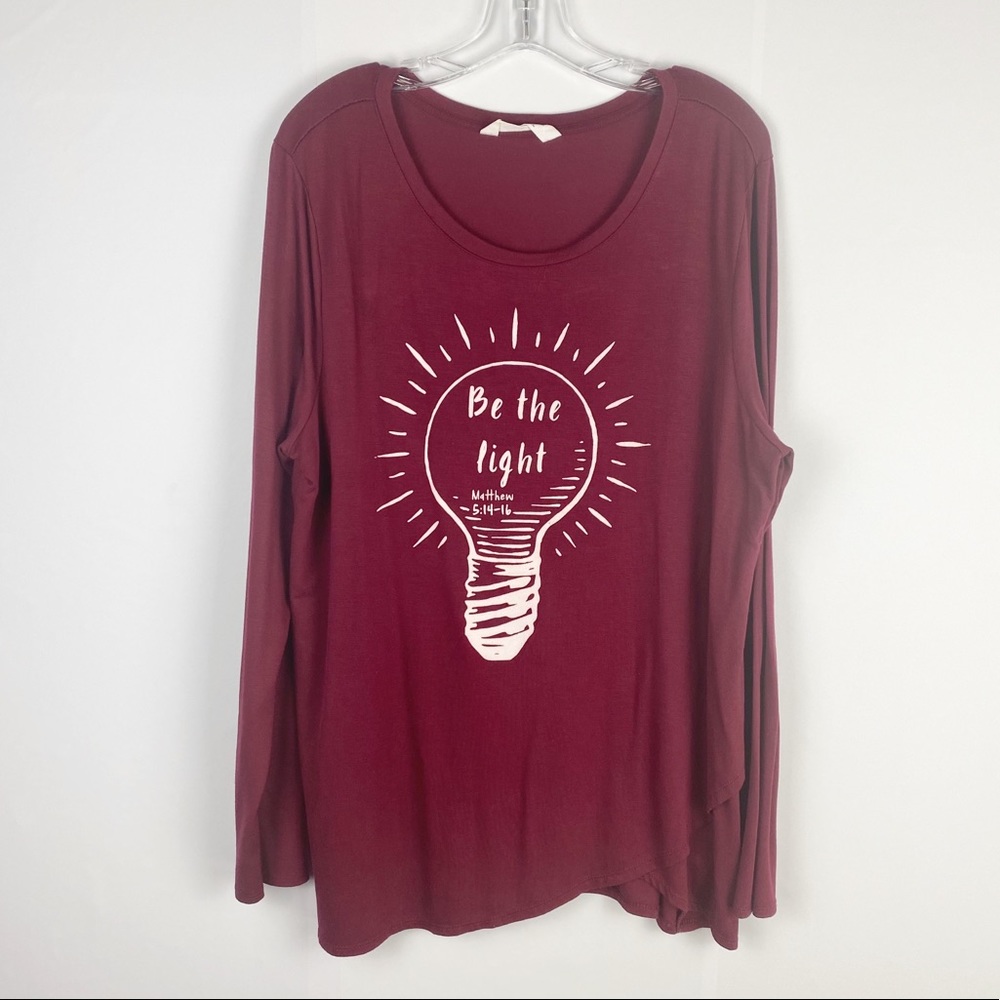Be the light long sleeve